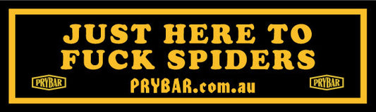 Spiders - Toolbox/Bumper sticker