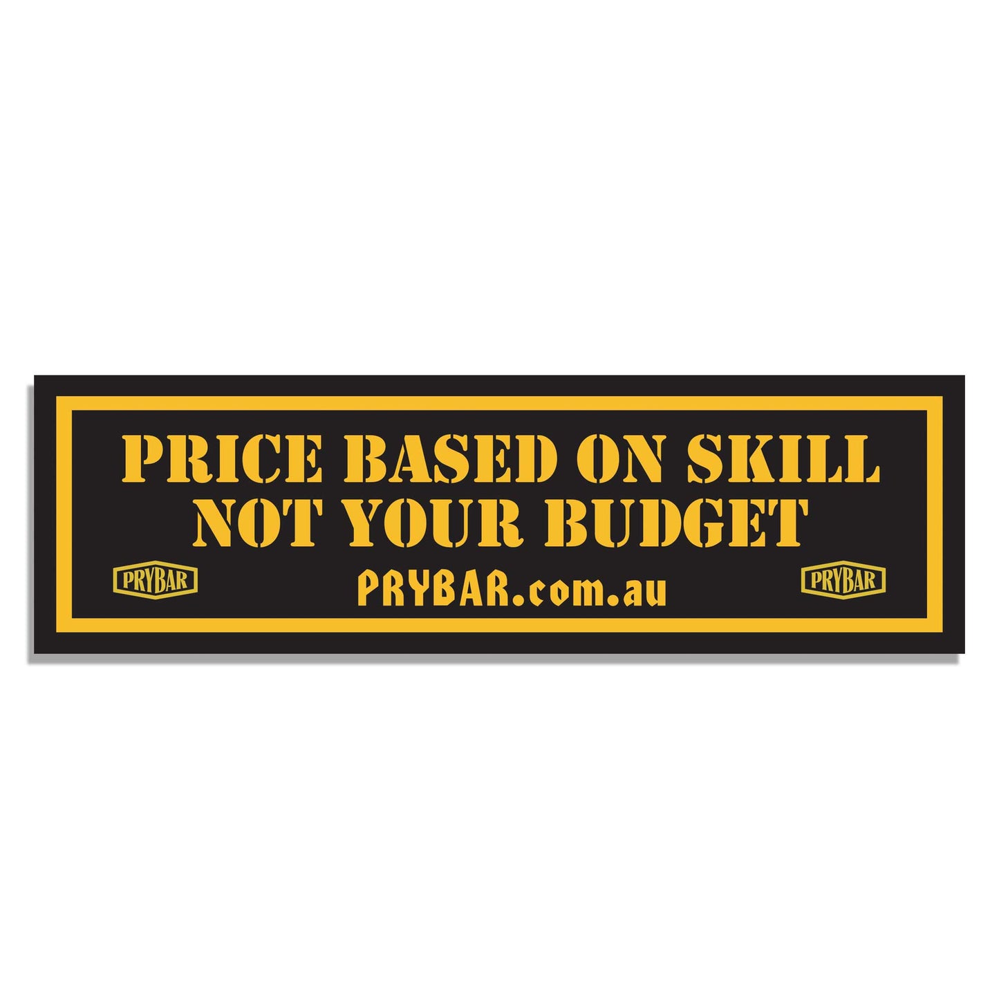 Based on Skill - Toolbox/Bumper Sticker