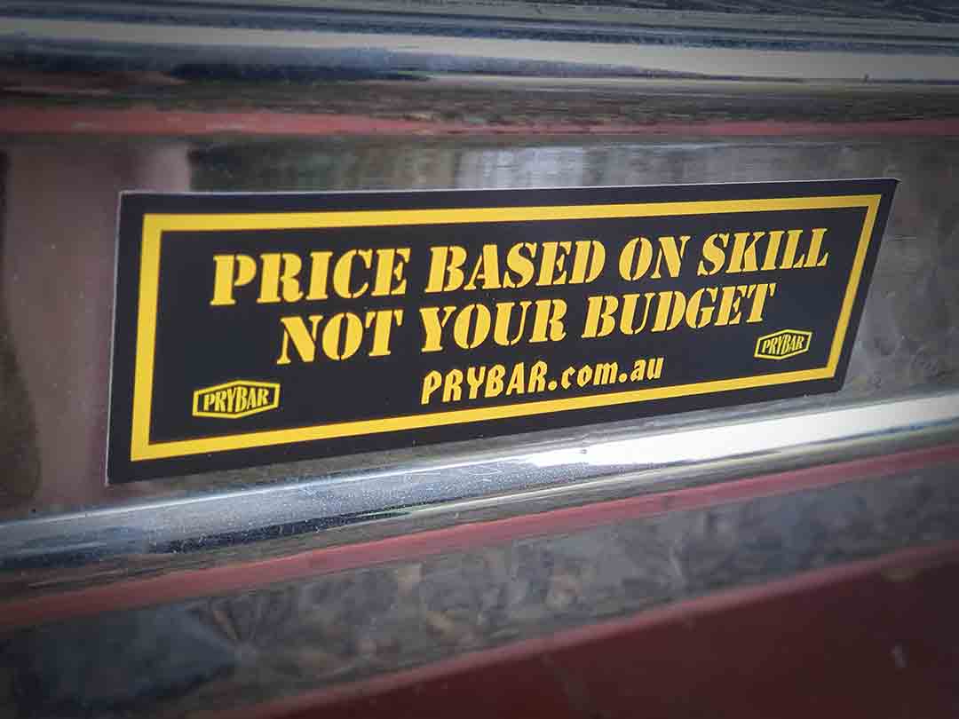 Based on Skill - Toolbox/Bumper Sticker